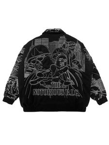 Chaquetas de satén personalizadas para hombre Chaqueta de equipo deportivo de satén de béisbol Tasa de venta total 2025 Chaqueta de satén - Product Image 5