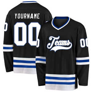 Uniforme de hockey sur glace personnalisé imprimé en polyester respirant, vêtements de sport - Product Image 3