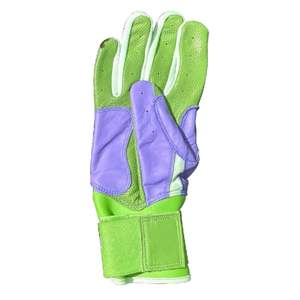 Vente flash - Gants de frappe de baseball professionnels pour adultes, logo personnalisé, paume en cuir véritable, écologiques, durables, entraînement, XXL - Product Image 3