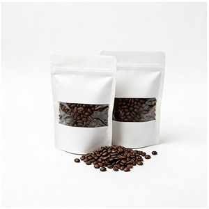 Bolsa de Papel Kraft Recubierto Biodegradable con Cierre de Cremallera para Envasado de Alimentos (Azúcar, Sal, Harina, Café) - Impresión Digital - Product Image 6