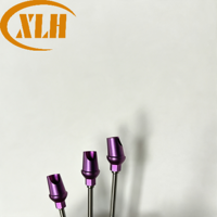 Composants d'implant dentaire en titane personnalisés, pièces usinées CNC de précision, OEM/ODM, numéro de modèle Guangdong