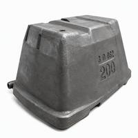 Olla Recolectora de Escoria de Hierro Dúctil ASTM A27 65-35 QT500-7 con Capacidad de 5T-80T para Aplicaciones Industriales de Metal y Carbón