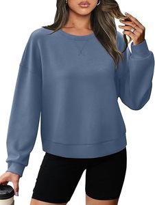 Femmes 2024 Printemps Pull plissé Sweatshirts Fabricant Manches longues Casual Pullovers Chic Tops made in Bangladesh - Product Image 2