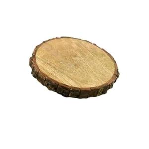 Plateau de service en bois fait à la main de qualité supérieure avec surface polie matériau résistant aux rayures adapté à la maison hôtel et événements - Product Image 3