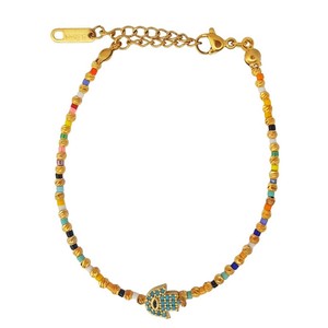 Bracelet œil maléfique tendance, bijoux élégants - Product Image 1