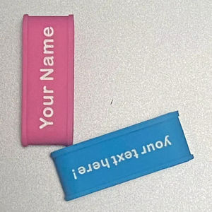 Bandes de poignée de raquette de pickleball personnalisées, en caoutchouc de silicone, prix bas, durables, extensibles, antidérapantes, bandes de poignée de raquette de pickleball - Product Image 1