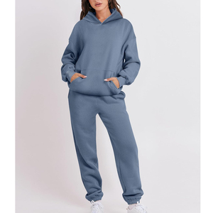 Survêtements en coton polaire décontractés pour femmes Nouvelle arrivée Vêtements de sport de haute qualité Survêtements élégants pour femmes - Product Image 3
