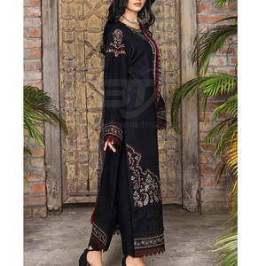 Traje de Noche para Mujer, Shalwar Kameez Dupatta, Traje Formal de 3 Piezas - Product Image 5