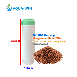 Filtre à sable au manganèse UDF de 10 pouces pour l'élimination du fer et du manganèse dans l'eau souterraine - Product Image 1