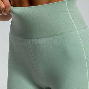 Conjunto de yoga sin costuras de alta calidad para mujer, 2 piezas, ropa deportiva para gimnasio, conjunto de yoga. - Product Image 6