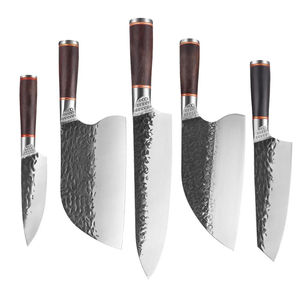 Cuchillo de Cocina Serie Butcher, Cuchillo de Chef Forjado a Mano, Cuchillo de Carnicero de Acero Inoxidable para Rebanar y Cortar Huesos - Product Image 1