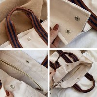 Factory Made Canvas Handmade Personal isierte Leder Einkaufstasche Griff für Männer/Frauen zum Einkaufen