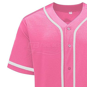Personnalisation OEM en taille adulte, fournisseur en gros de maillots de softball, tissu respirant - Product Image 6