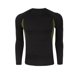 Conjuntos Deportivos de Compresión para Hombre, Hechos a Medida, Transpirables, Ligeros, 100% Algodón, Diseño Sólido, para Entrenamiento de Invierno, OEM - Product Image 1