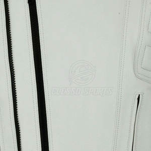 แจ็คเก็ตมอเตอร์ไซค์หนังแท้ 100% ขายดีที่สุดสำหรับผู้ชาย แจ็คเก็ตมอเตอร์ไซค์สั่งทำพิเศษคุณภาพสูง - Product Image 6