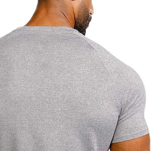 Camiseta de algodón 100% de alta calidad para hombre en 10 colores Opciones de ropa deportiva para hombre Camiseta deportiva para hombre - Product Image 5