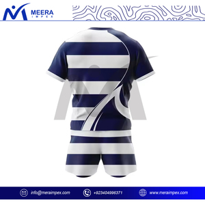 Kit de rugby personnalisé sublimé pour hommes vêtements de sport respirants à séchage rapide pour équipes et clubs uniformes de jeu professionnels - Product Image 3