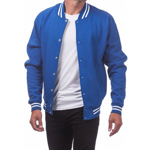 2026 chaqueta acolchada de béisbol de calle para hombre, logotipo personalizado, Letterman de invierno, tela de sarga de lana de alta calidad, soporte de cuero genuino - Product Image 3