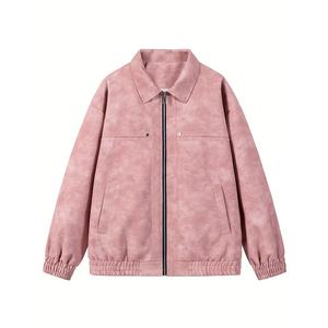 Gran oferta, chaqueta de cuero genuino personalizada para hombre con bolsillos con cremallera, estilo Hip Hop para el invierno, servicio OEM disponible - Product Image 2