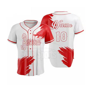 Jersey de béisbol de alta calidad recién llegado al por mayor Jersey hecho a medida jersey de béisbol éxito de ventas para hombre - Product Image 5