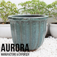 Poterie vietnamienne fabriquée au Vietnam jardinière en céramique Vietnam jardinières en céramique emballage de marque privée disponible