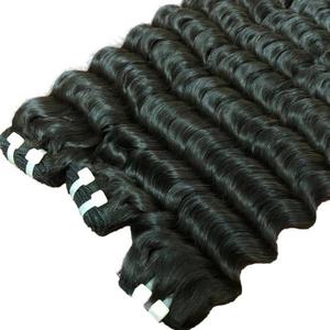 Cheveux vierges bouclés à cuticule alignée Cheveux humains ondulés vietnamiens prix de gros paquets pour la fabrication de perruques meilleurs vendeurs de cheveux - Product Image 1