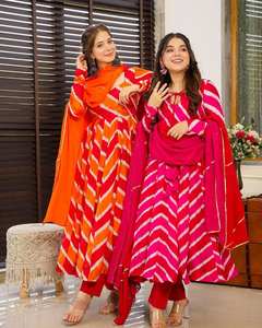 Hermoso vestido estampado de Laheriya con Duppata y Pent por mayorista Fabzone - Product Image 6