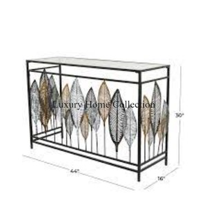 Latest Arrival Metal Handmade <b>Console</b> <b>Table</b> Brass Antique Finishing Royal and Luxurious Design Living Room Furniture Accessories - Product Image 6