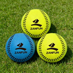 Pelota de Béisbol de Espuma Suave de 11 Pulgadas con Logotipo Personalizado, Pelota Antiestrés de Espuma de PU para Práctica de Bateo, para Niños Principiantes - Product Image 1