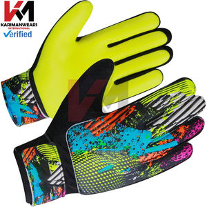 Gants de gardien de but sur mesure OEM, qualité joueur professionnel, stock disponible, vente en gros, gants de gardien de but OEM, couleurs d'équipe, logo personnalisé - Product Image 2