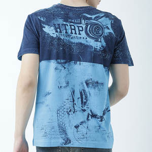 Camiseta Deportiva de Punto Personalizada para Hombre con Ribete en Contraste |   Ropa Deportiva Sublimada de Alto Rendimiento para Venta al Por Mayor - Product Image 2