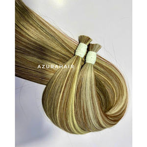 Wholesale <b>Straight</b> Piano Color Bulk <b>Hair</b> Extensions 100% Remy Virgin Human Weft Extension, Raw <b>Hair</b> from viet nam, bulk <b>hair</b> - Product Image 1