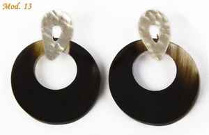 Pendientes colgantes de cuerno de búfalo hechos a mano de alta calidad artesanías naturales clásicas superventas únicos e inusuales - Product Image 2