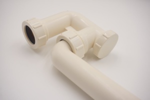 Codo de trampa en P de PVC moderno para drenaje de lavabo de inodoro, acabado blanco ecológico, fácil instalación para baño y cocina, OEM aceptado - Product Image 3