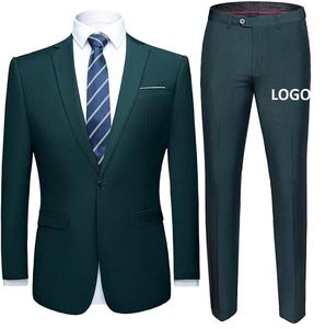 Costume d'affaires à la mode pour hommes tissu en velours côtelé respirant pour le bureau décontracté mariage événements formels en plein air - Product Image 4