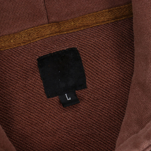 Sweat à capuche personnalisable surdimensionné pour homme, 100% coton, doublure polaire respirante, délavé à l'acide, effet vieilli, coupe vintage, ourlet brut, hiver - Product Image 6