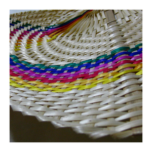 Abanico de mano en forma de hoja de bambú hecho a mano ecológico recuerdo de fiesta de boda rústico y decoración del hogar vietnamita - Product Image 2