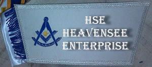 ฟรีเมสันแขนเสื้อปักมือเครื่องราชกกุธภัณฑ์ - Product Image 6