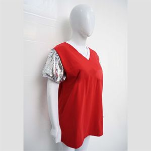 Fabrication sur mesure de t-shirts courts ajustés pour femmes en coton 100%, t-shirts unis pour filles, t-shirts de haute qualité de couleur unie - Product Image 3