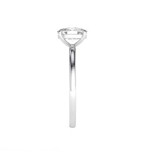 Anillo de compromiso solitario de diamante con corte de cojín Elonagted para mujer - Product Image 2