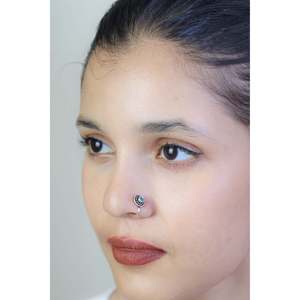 Pendientes de Plata 925 con Clip, Diseño Nazakat con Turquesa, Joyería de Moda - Product Image 1