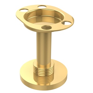 Porte-brosse à dents en métal décoratif avec un design moderne pour l'affichage sur le comptoir de la salle de bain - Product Image 6