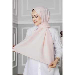 Voile et masque plissés rose poudré pour la protection solaire - Product Image 2