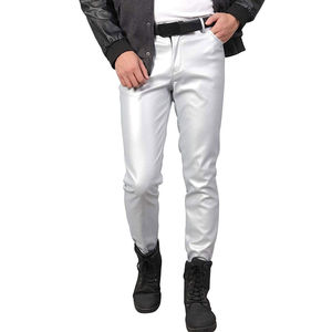 Pantalon en cuir véritable pour homme, pantalon en cuir très vendu pour homme, pantalon en cuir à prix avantageux, pantalon en cuir en vente - Product Image 1