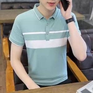 Nouvelles chemises pour hommes à manches courtes de golf, en polyester/coton respirant, de haute qualité, avec logo personnalisé, design OEM en gros, nouvelle collection 2025 - Product Image 3