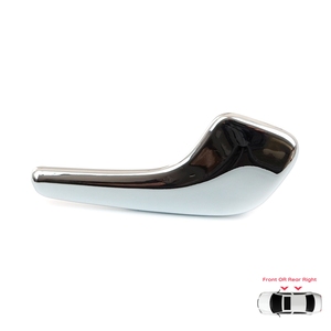 Poignée de porte intérieure droite BDP220 en aluminium plaqué plastique pour Corsa D 2006-2014 4/5 portes, berline, fourgonnette 13297814 - Product Image 1