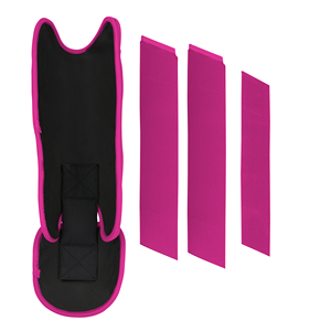 Protectores de Pierna de Béisbol de Cuero en Colores Vibrantes para Protección de Tibias, Diseño Profesional Ligero y Ajustable para Béisbol y Sóftbol - Product Image 6