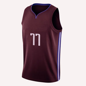 Maillots de basket-ball personnalisés de haute qualité en jersey, nouvelle mode, logo personnalisé, maillots de basket-ball sublimés pour hommes et jeunes - Product Image 4