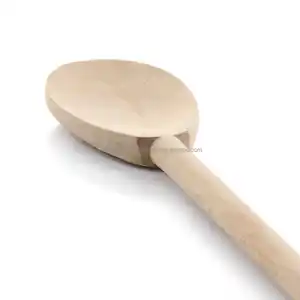高品质柚木器皿勺叉筷子复古木勺，适用于海外神奇餐厅和酒店