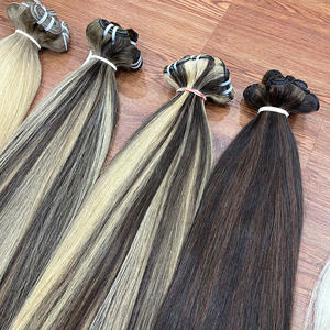 Extensions de cheveux humains de qualité supérieure, lisses, colorées, alignées sur les cuticules, sans perte ni nœuds, vente en gros au Vietnam - Product Image 4